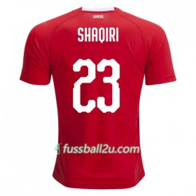 Günstige Fußballtrikots Schweiz Shaqiri 23 Heimtrikot WM 2018